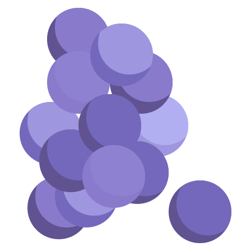 staphylococcus bacteria as viewed under a microscop as purple coloured spheres in bunches like grapes